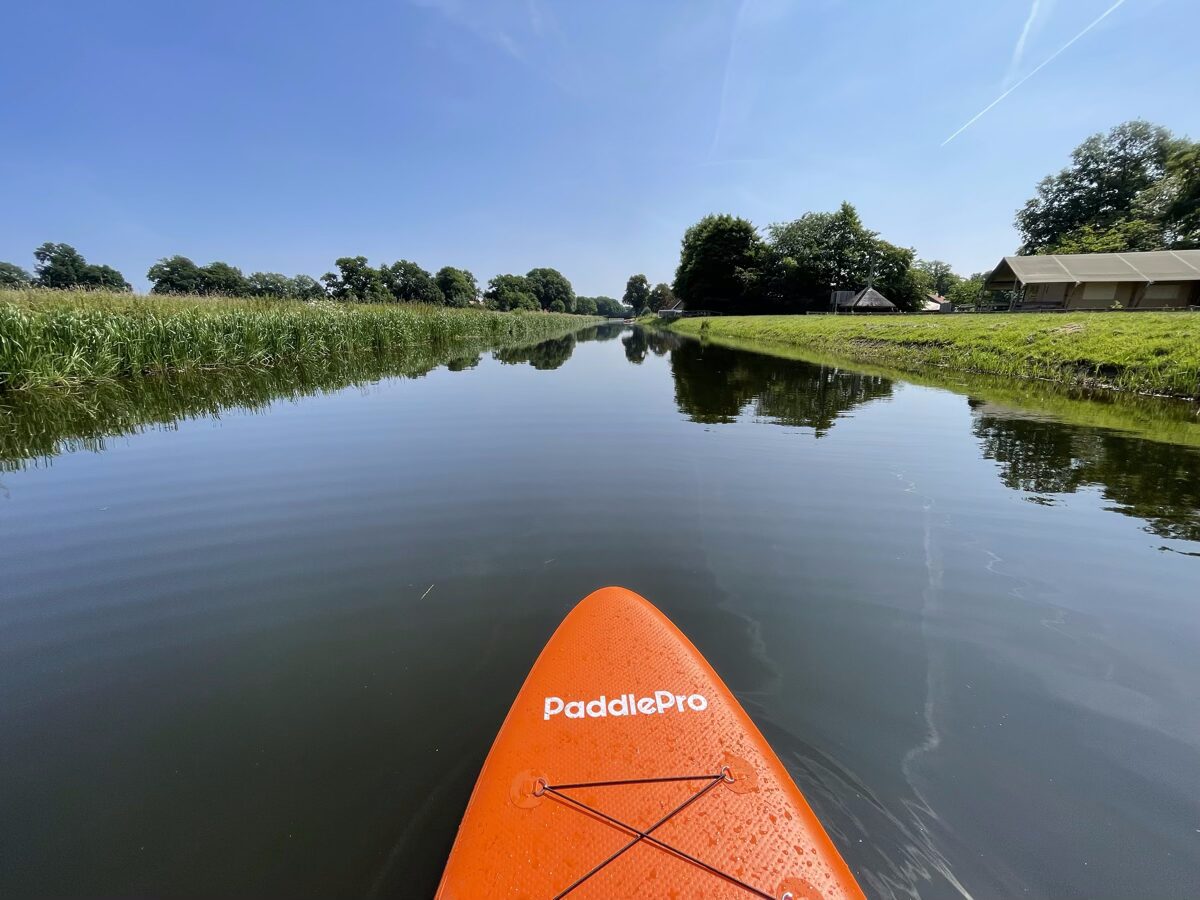 Suppen op de Boven Slinge bij Camping De Twee Bruggen