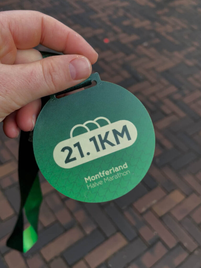 Medaille Montferland Halve Marathon